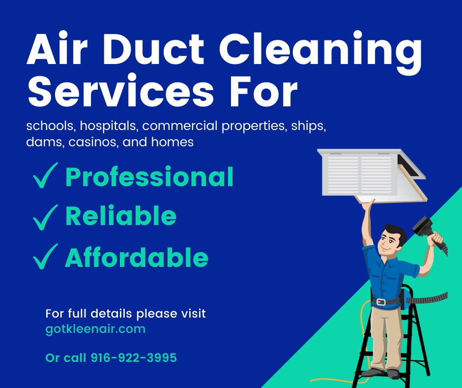 Superior Quality Air Duct Cleaning Rocklin Services